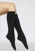 Thermal Knee High Socks In 200 Denier - Black / F/S image