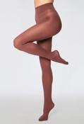 50 Den Tights - Maroon / L image