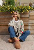 Platform Slip-On Boot - Camel / 40