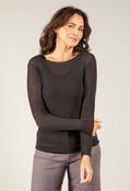 Ultralight Cashmere Top - Black / F/S image