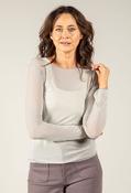 Ultralight Cashmere Top - Grey / F/S