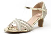 Shimmer Ribbon Heel - Gold / 37 image