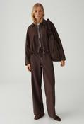 Melane Flow Wide Leg Trousers - Coffee Bean / 42 image