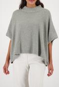 Sequin Knit Cape - Sage / 42