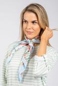 Dolce Vita Satin Touch Scarf - Blue / F/S image
