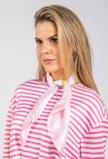 Floral Print Satin Touch Scarf - Pink / F/S image