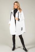 Star Quilted Coat - White / F/S image