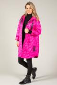 Floral Quilted Coat - Magenta / F/S image
