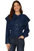 2 Piece Denim Shirt - Indigo / M image