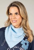 Knitted Neck Scarf - Blue / F/S image