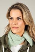 Knitted Neck Scarf - Green / F/S image
