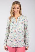 Boni Bouquet Ditsy Print Blouse - Pink Mix / 14 image