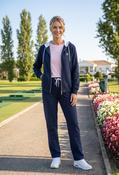 Honey Zip-Up Jacket - Navy/White / 14 image