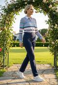 Elise Flare Leggings - Navy / 12 image