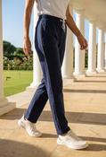 Melinda Wide Leg Joggers - Navy/White / 10 image