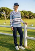 Striped Polo Top - Pink Mix / 16 image