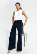 Sleeveless Formal Jumpsuit - Navy / 8 image