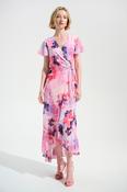 V-neck Wrap Dress - Pink / 20 image