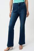 High-waisted Flare Jeans - Dark Denim / 8 image