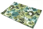 Golden Floral Scarf - Green / F/S