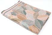 Leaf Print Scarf - Pink / F/S