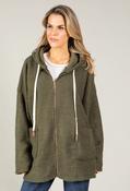 Soft Boucle Hoodie - Khaki / F/S