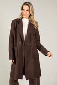 Soft Boucle Trench Coat - Brown / F/S image