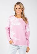 Camila Floral Knit Jumper - Pink Mix / 14 image