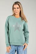 Diamante Star Jumper - Khaki / 12