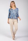 Aria Straight Leg Trousers - Beige / 18 image