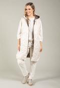 Longline Quilted Gilet - Beige / F/S image