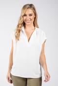 Sheila Collared Top - Ecru / 14 image