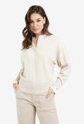 2 in 1 Knit Top - Beige / XL