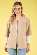 Soft Touch Coatigan - Beige / S image