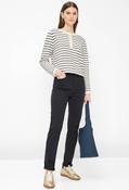 Mary 30 Inch Short Leg Trousers - Navy / 40 image