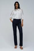 Secret Chino Push In Straight Jeans - Dark Denim / 31 image