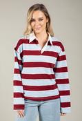 Rugby Stripe Top - Blue / F/S image