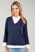 2 in 1 Shirt Top - Rose / 16 image