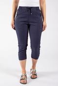 Zip Pocket Capri Trousers - Navy / 10 image