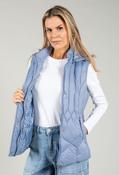 Hooded Quilted Gilet - Blue / 16 image