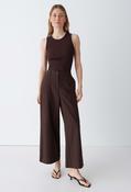 Meeri Breath Relaxed City Pants - Coffee Bean / 42 image