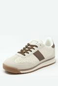 Crochet Detail Trainer - Beige / 36