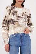 Savanna Print Knit Jumper - Beige Mix / 42