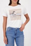 Leopard Print T-Shirt - Beige/White / 38 image