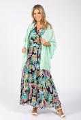 Diamante Pashmina - Green / F/S