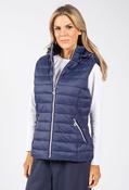 Hooded Quilted Gilet - Navy / XL image