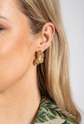 Half Petal Earrings image
