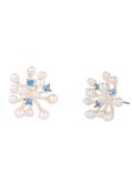 Snowdrop Earrings - Silver / One image