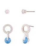 Blue Gem Earring Set image
