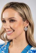 Textured Petal Earrings image